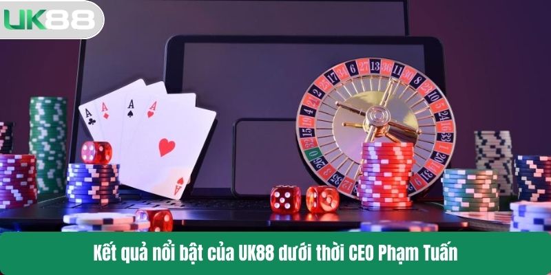 Kết quả nổi bật của UK88 dưới thời CEO Phạm Tuấn